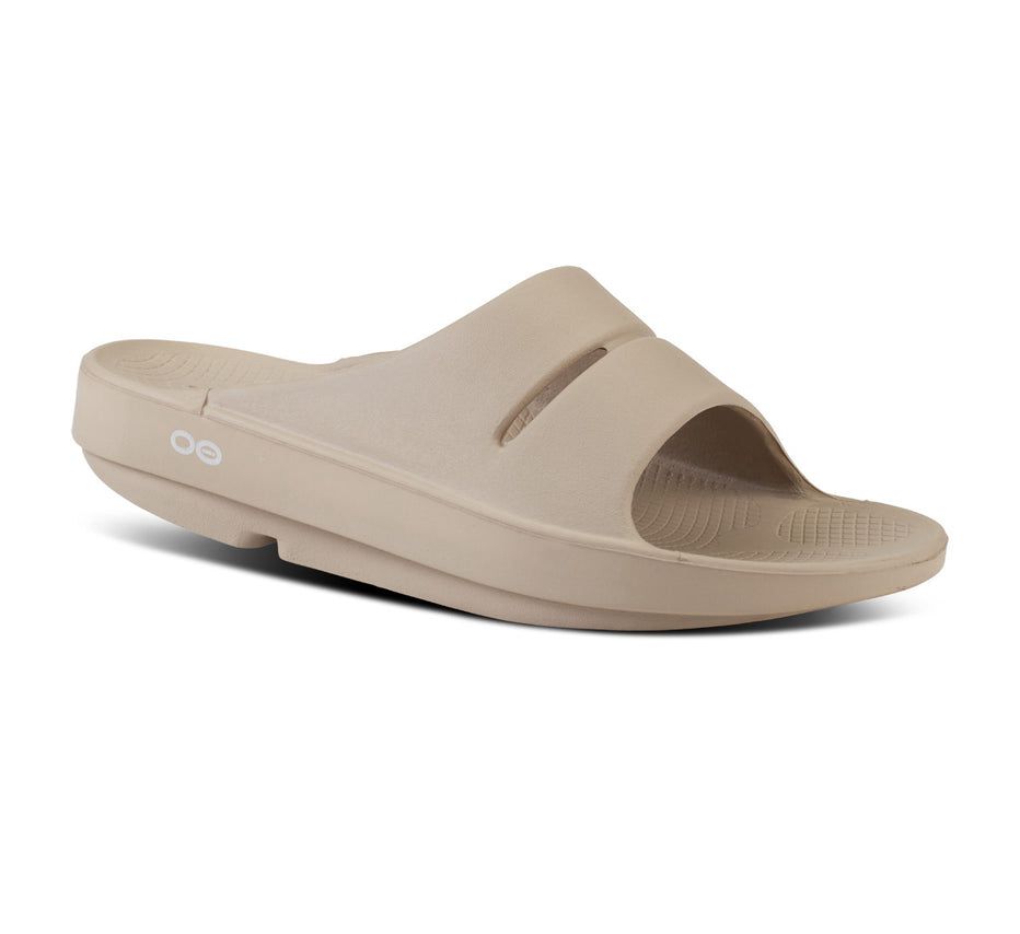 Oofos Men's Ooahh - Slide Beige ( GFEAS-1547 )